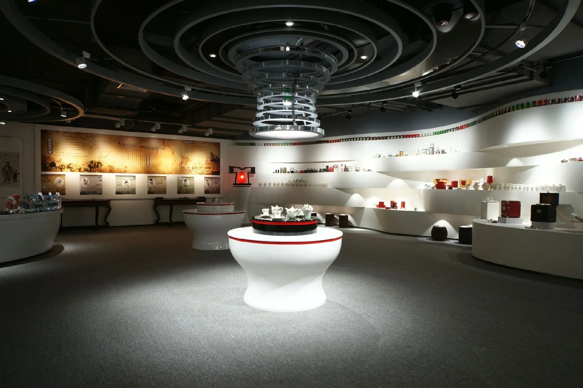 展廳設(shè)計中多媒體與環(huán)?；拥膽?yīng)用效果