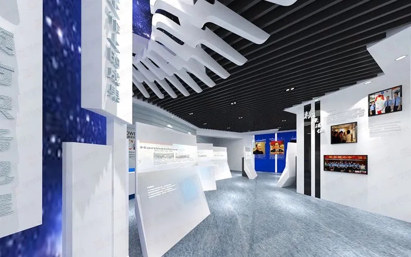 展廳設(shè)計(jì) ，展廳 ，鑫時(shí)空